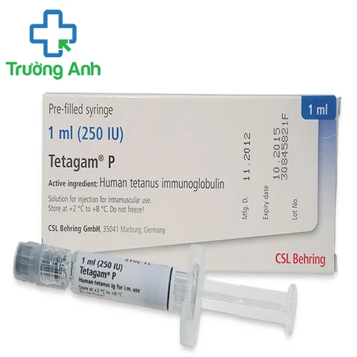 Tetagam P - Huyết thanh phòng ngừa bệnh uốn ván hiệu quả