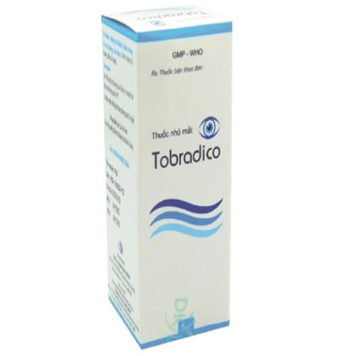Tobradico - Thuốc điều trị nhiễm trung ở mắt hiệu quả