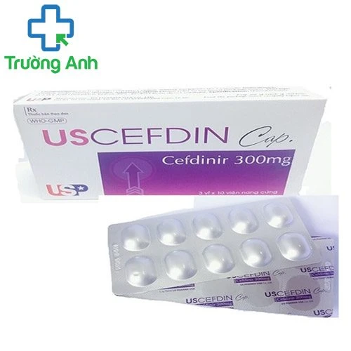 USCEFDIN cap USP - Thuốc chống nhiễm khuẩn của US Pharma USA