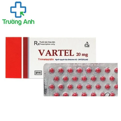 VARTEL 20mg TV.Pharm - Thuốc điều trị các cơn đau thắt ngực
