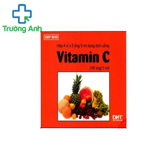 Vitamin C 100mg/5ml - Tăng cường vitamin C hiệu quả cho cơ thể