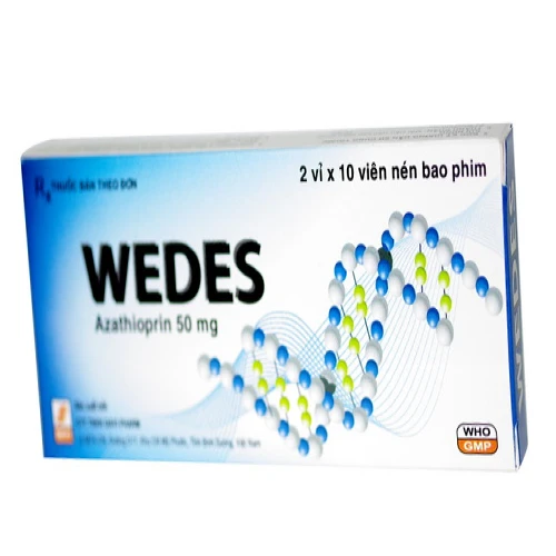 Wedes - Thuốc chống viêm, ức chế hệ miễn dịch của Davipharm
