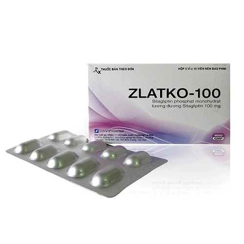 Zlatko-100 - Thuốc điều trị đái tháo đường hiệu quả của Davipharm