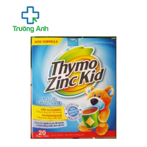 Thymo zinc kid - Giúp tăng sức đề kháng, duy trì cơ thể khỏe mạnh
