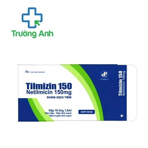 Tilmizin 150 Pharbaco - Thuốc điều trị nhiễm khuẩn nặng