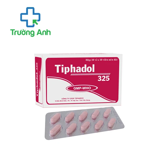 Tiphadol 325 Tipharco - Thuốc giảm đau, hạ sốt nhanh chóng