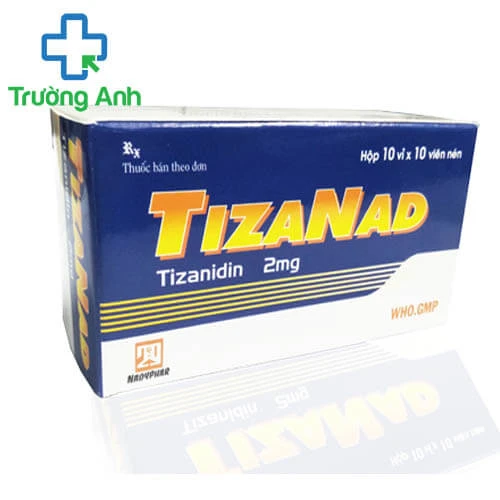 Tizanad 4mg - Thuốc điều trị các cơn đau co cứng cơ của Nadyphar
