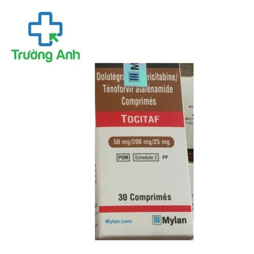 Tocitaf Mylan - Thuốc hỗ trợ điều trị HIV