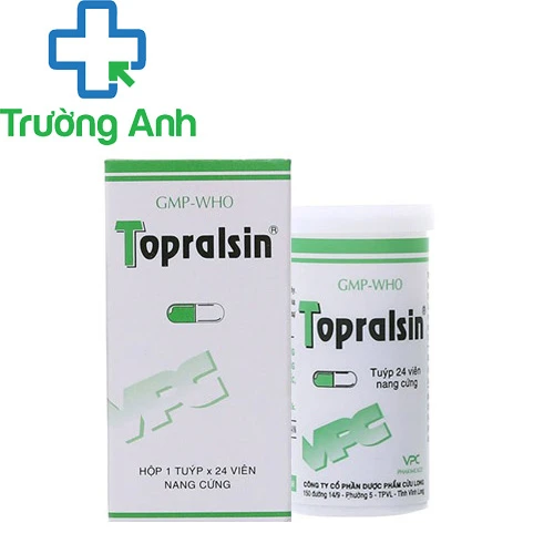 Topralsin - Thuốc điều trị ho khan, ho nhiều về đêm của Cửu Long