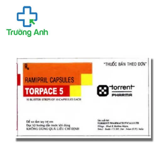 Torpace-5 - Thuốc điều trị tăng huyết áp và suy tim hiệu quả