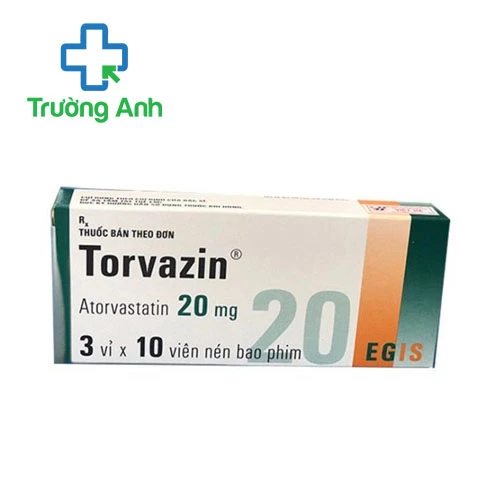 Torvazin 20mg - Thuốc điều trị tăng Cholesterol máu của Hungary 
