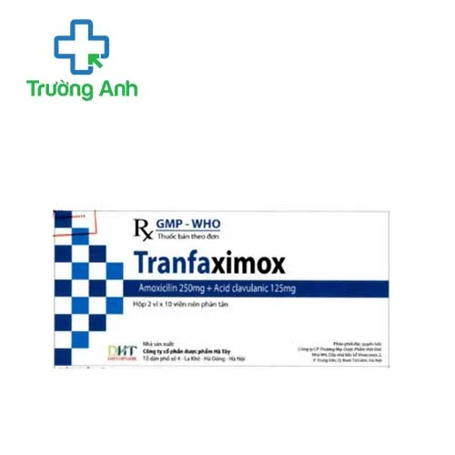 Tranfaximox - Thuốc điều trị nhiễm khuẩn hiệu quả của Hataphar