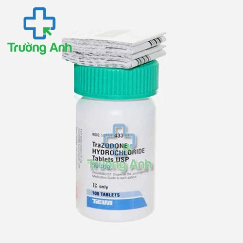 Trazodone Hydrochloride Tablets USP 50mg - Thuốc trị trầm cảm