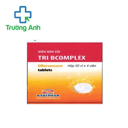 Tribcomplex Hadiphar - Điều trị các triệu chứng bệnh do thiếu Vitamin B1, B6, B12
