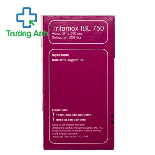 Trifamox IBL 750 Bago - Thuốc điều trị nhiễm khuẩn hiệu quả