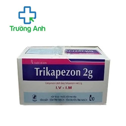 Trikapezon 2g Pharbaco - Thuốc điều trị nhiễm khuẩn nhanh chóng