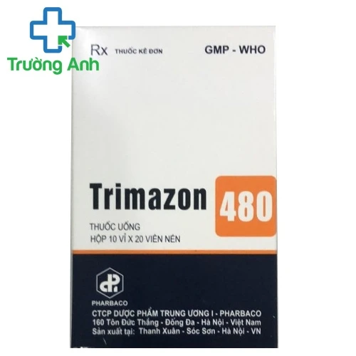 Trimazon 480 - Thuốc điều trị nhiễm trùng hiệu quả của Pharbaco