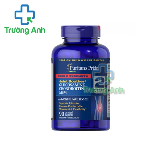 Puritan’s Pride Triple Strength Glucosamine số 2 (90 viên) - Tăng cường sức khỏe xương khớp