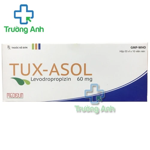 Tux-Asol 60mg Medisun (30 viên) - Thuốc điều trị viêm phế quản