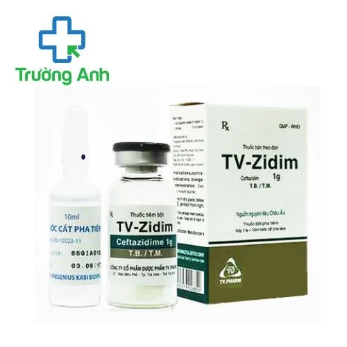 TV-Zidim TV Pharm - Điều trị nhiễm khuẩn do các chủng vi khuẩn