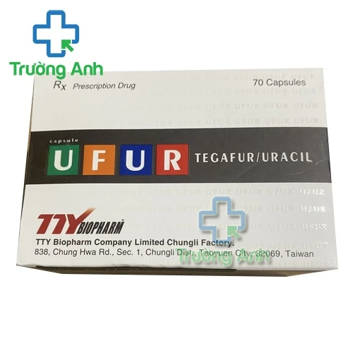 Ufur capsule - Thuốc điều trị ung thư hiệu quả của TTY Biopharm 