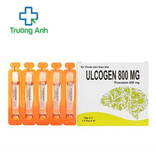 Ulcogen 800mg - Thuốc trị chóng mặt, suy giảm nhận thức hiệu quả