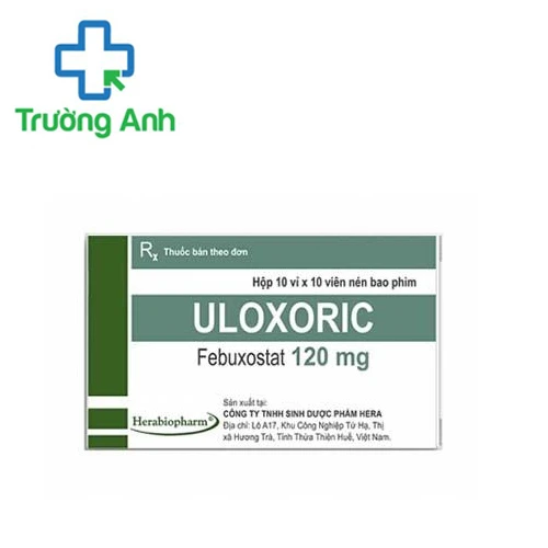 Uloxoric 120mg - Thuốc điều trị bệnh gout của Hera
