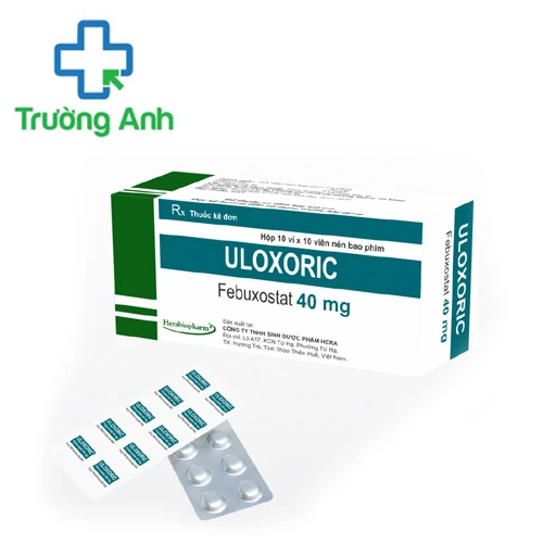 Uloxoric 40mg - Thuốc điều trị tăng axit uric máu của Hera