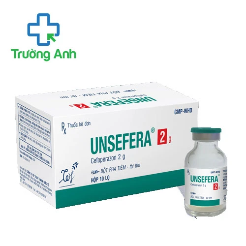 Unsefera 2g TFI Pharma - Thuốc trị nhiễm khuẩn nặng hiệu quả