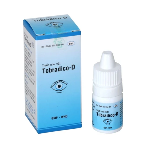 Tobradico D - Thuốc nhỏ trị viêm mắt hiệu quả
