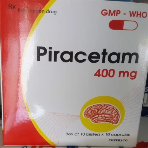 Piracetam 400mg Thephaco- Thuốc trị suy giảm trí nhớ hiệu quả