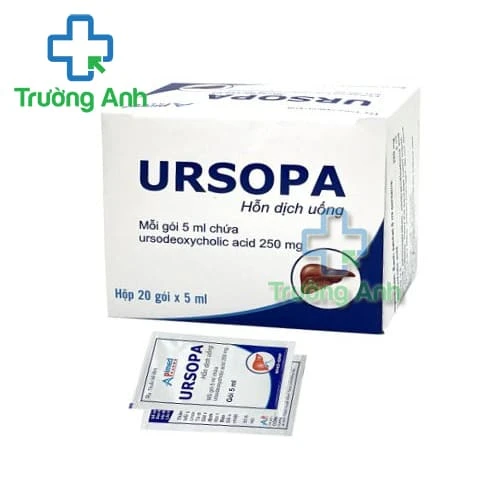 Ursopa 250mg Apimed - Thuốc điều trị xơ gan ứ mật nguyên phát