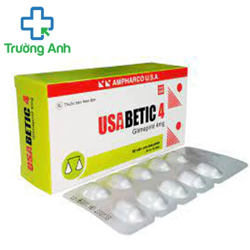 Usabetic 4 - Thuốc hạ đường huyết hiệu quả của Ampharco