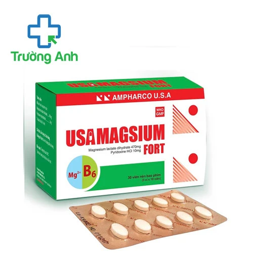 Usamagsium Fort Ampharco - Thuốc điều trị thiếu hụt magnesi