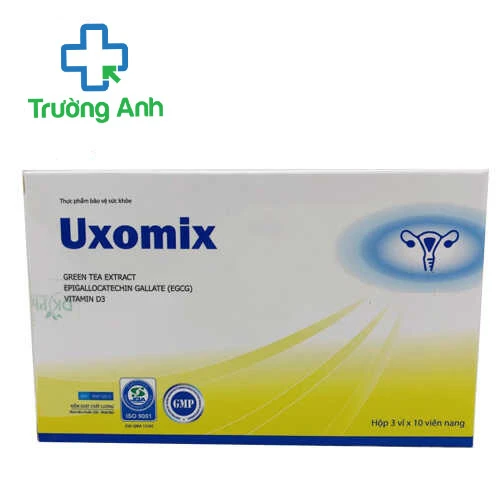 Uxomix - Giúp hỗ trợ điều trị u xơ tử cung và u nang buồng trứng