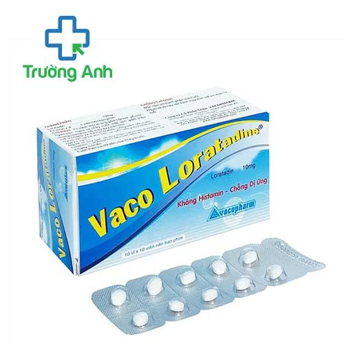 Loratadine 10mg Vacopharm - Thuốc điều trị dị ứng hiệu quả