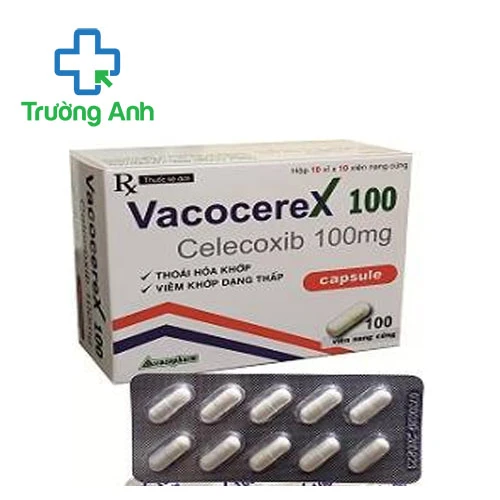 Vacocerex 100 Vacopharm - Thuốc giảm đau, chống viêm xương khớp