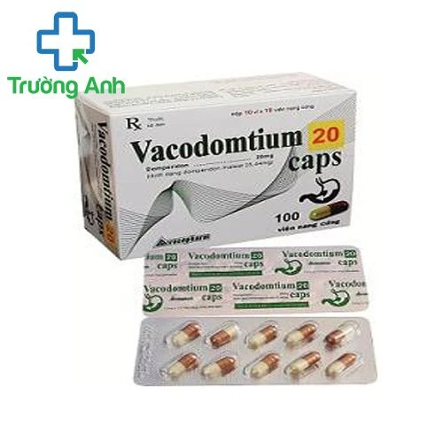 Vacodomtium 20 caps Vacopharm - Thuốc điều trị buồn nôn hiệu quả