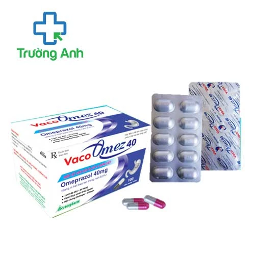VACOOMEZ 40 Vacopharm - Thuốc trị viêm loét dạ dày hiệu quả