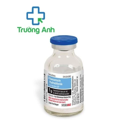 Vancomycin hydrochloride for infusion 1g - Thuốc kháng khuẩn