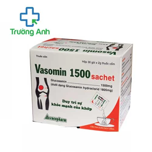Vasomin 1500 sachet Vacopharm - Thuốc điều trị thoái hóa khớp