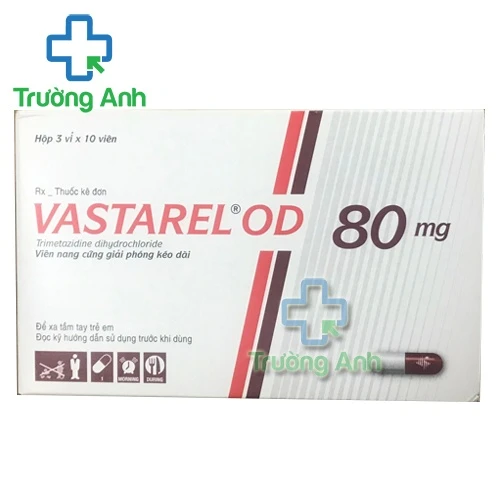 Vastarel OD 80mg Egis - Thuốc điều trị đau thắt ngực hiệu quả
