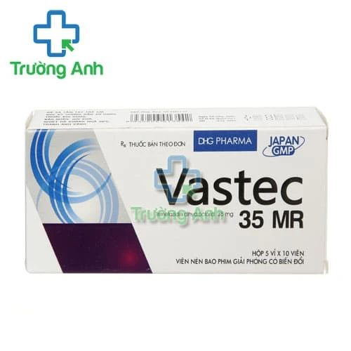 Vastec 35 MR - Thuốc điều trị co thắt ngực hiệu quả