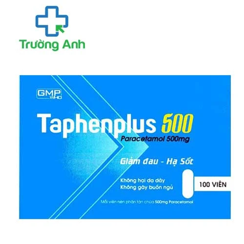 Taphenplus 500- Thuốc làm giảm cơn đau từ nhẹ đến vừa hiệu quả