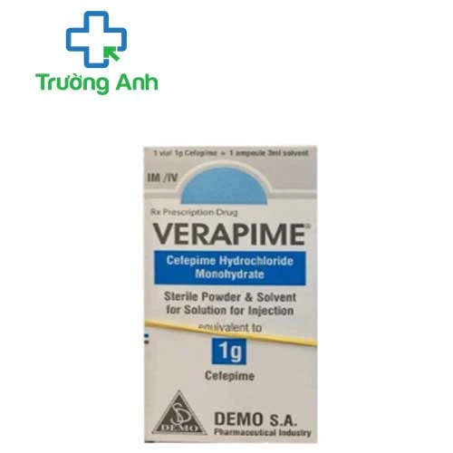 Verapime 1g - Thuốc điều trị nhiễm khuẩn của Hy Lạp
