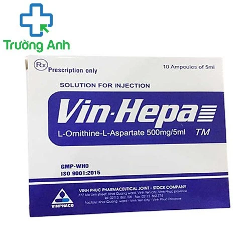 Vin-Hepa 500mg/5ml Vinphaco - Thuốc trị viêm gan, xơ gan