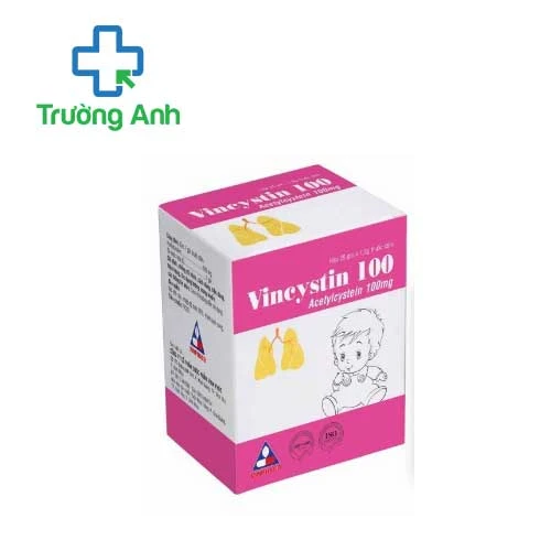 Vincystin 100 Vinphaco - Thuốc tiêu nhầy đường hô hấp