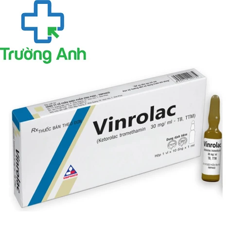 Vinrolac - Thuốc giảm đau sau phẫu thuật của VINPHACO