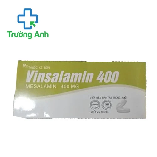 Vinsalamin 400mg Vinphaco - thuốc điều trị viêm loét đại tràng
