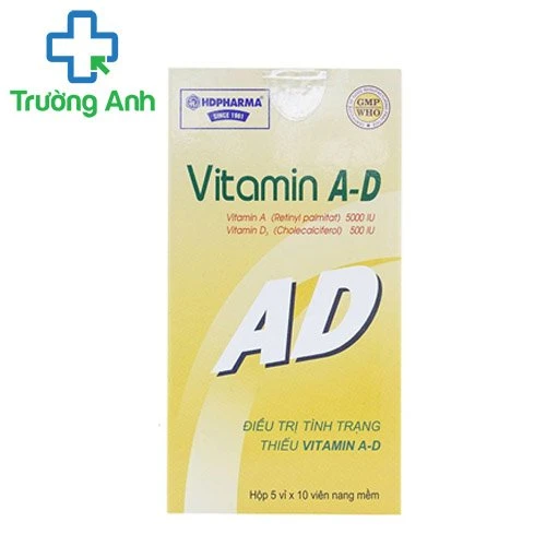 Vitamin A-D HDPharma - Giúp bổ sung vitamin A, D cho cơ thể